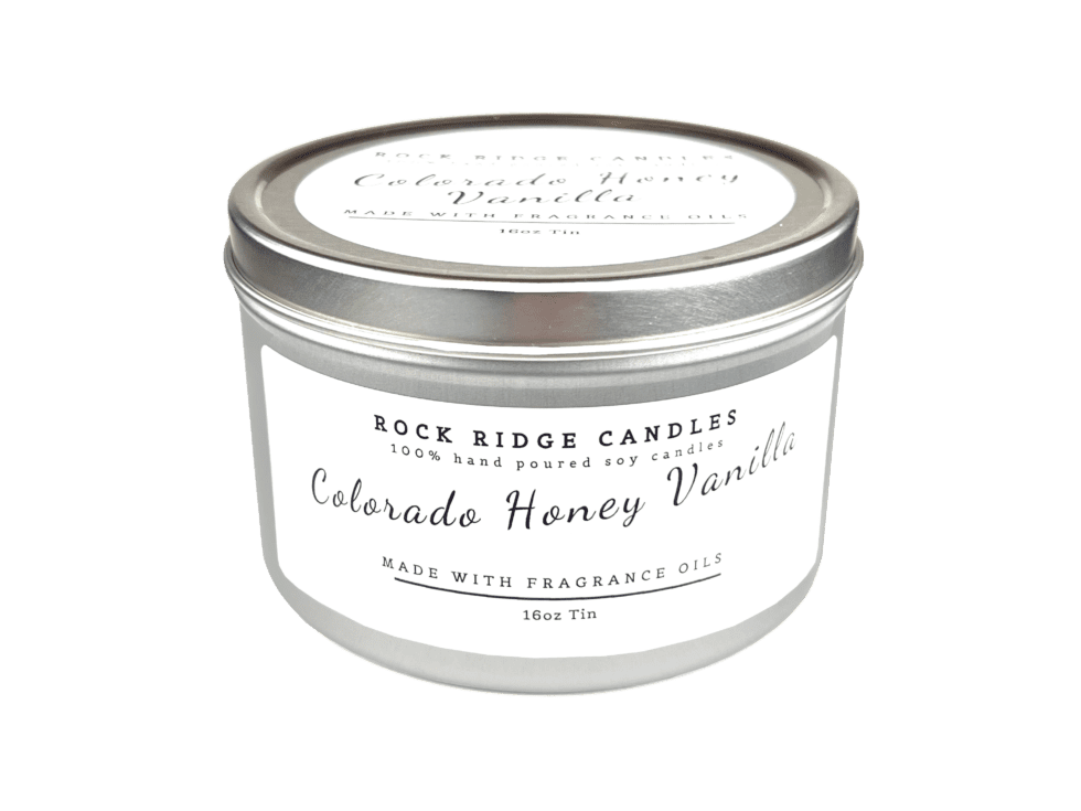 Colorado Honey Vanilla 16oz Soy Candle