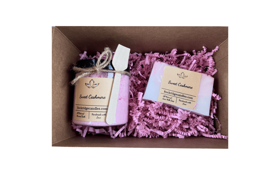Sweet Cashmere Mothers Day Gift Set Inside