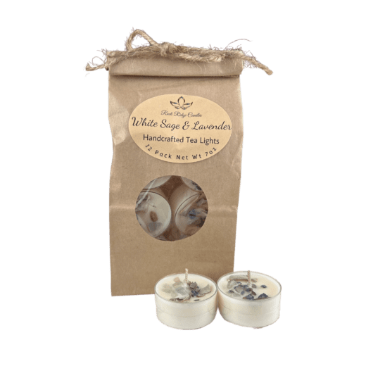 White Sage & Lavender Tea Lights
