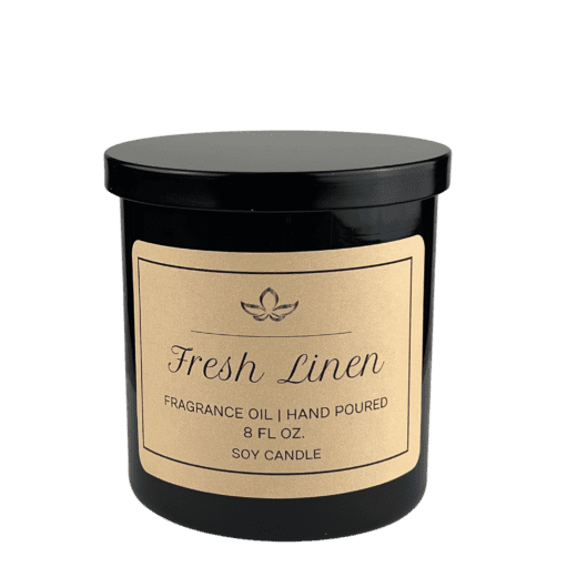 Fresh Linen Luxury Soy Candle