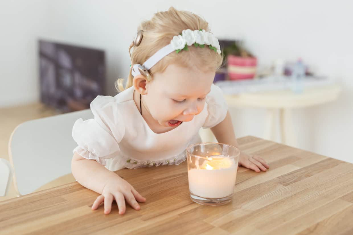 Baby and Candle safety