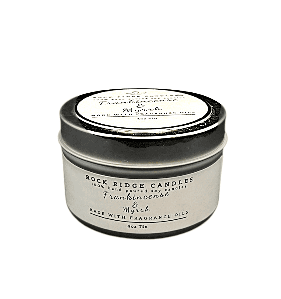 Frankincense 4oz Soy Wax candle